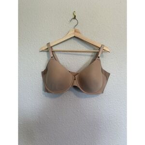 Olga Bra GB0561A No Side Effects Full Figure Contour Underwire Nude Lined 44C
